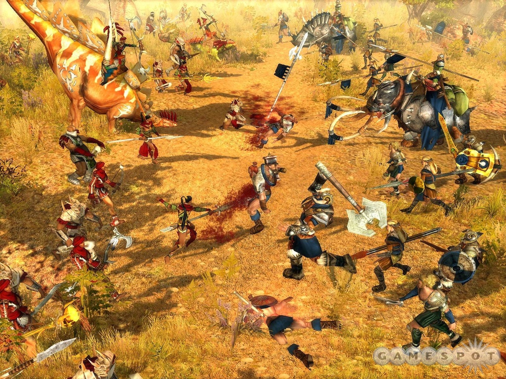 Real-time strategy game Dinolords has you defend against Danes riding  Dinosaurs